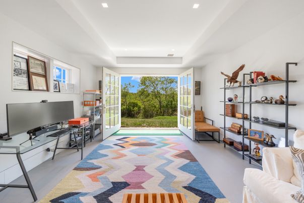 Home Office, Interior, Recessed Lighting