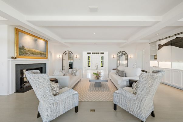Fireplace, Interior, Living room, Recessed Lighting