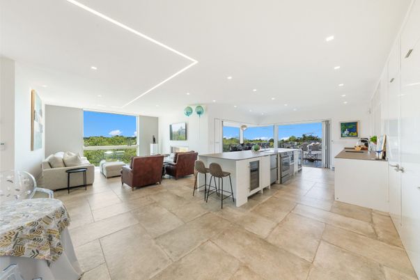 Interior, Kitchen, Living room, Recessed Lighting, Water