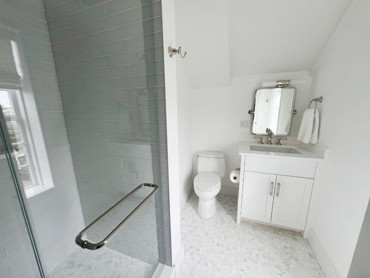 Bathroom, Glass Shower, Interior