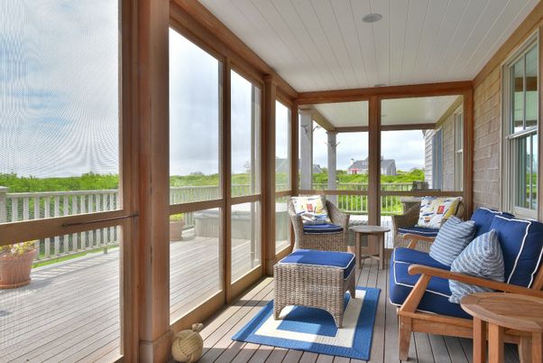 Interior, Sun Room, Wood Texture Flooring