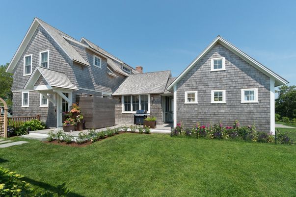 Exterior, Facade, Brick Traditional