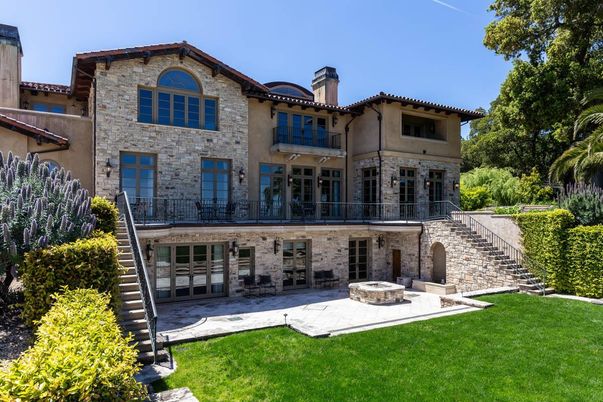 Backyard, Exterior, Facade, Mediterranean