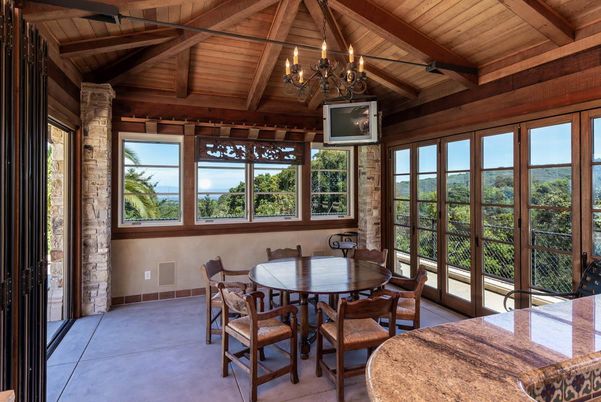 Chandelier, Dining room, Interior, Wooden Beams, Wooden Ceilings