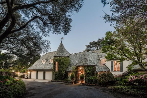 Attached, Exterior, Facade, Brick Facade, French Provincial