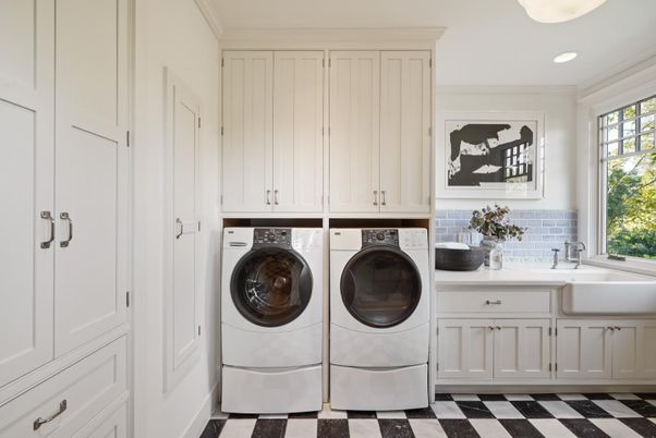 Interior, Recessed Lighting, Washer