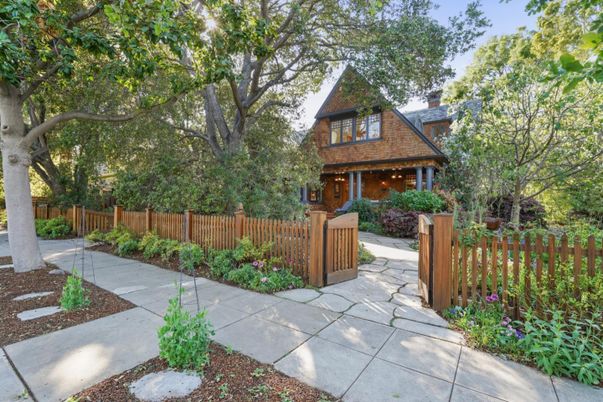 Backyard, Exterior, Facade, Brick Facade, Tudor Revival