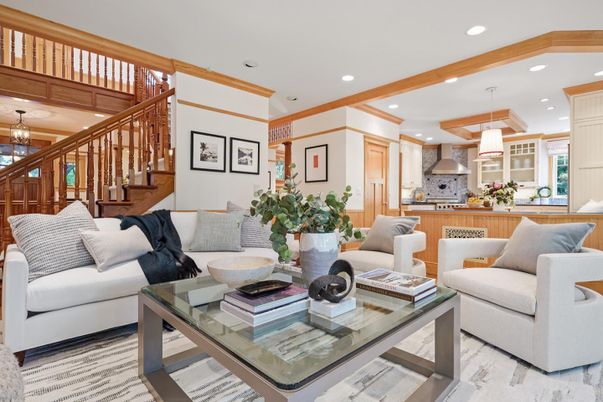 Interior, Kitchen, Living room, Pendant Lights, Recessed Lighting