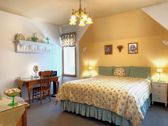 Bedroom, Chandelier, Home Office, Interior