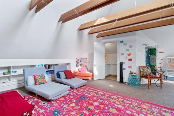 Interior, Wooden Beams