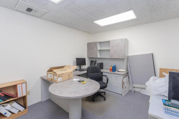 Home Office, Interior, Recessed Lighting
