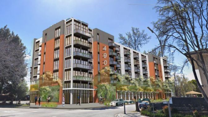 Exterior, Facade, Condo Building