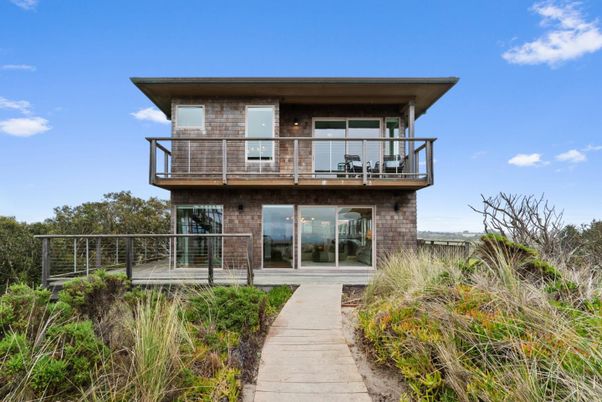 Exterior, Facade, Brick Facade, Modern