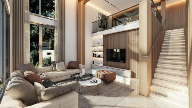 Interior, Living room, Marble