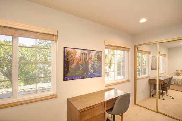 Home Office, Interior, Recessed Lighting