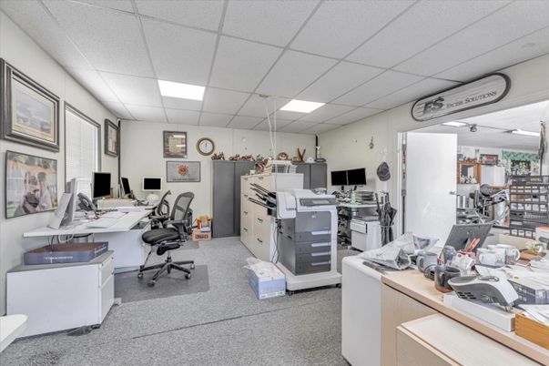 Home Office, Interior, Recessed Lighting