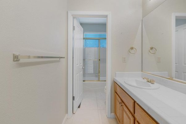 Bathroom, Glass Shower, Interior, Tile Countertops
