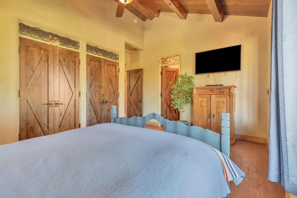 Bedroom, Dining room, Interior, Wooden Beams, Wooden Ceilings