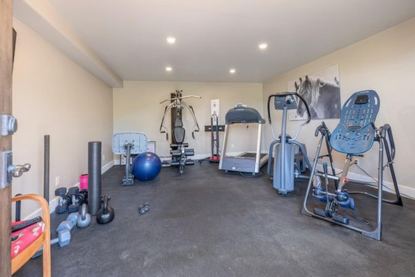 Fitness Equipment, Interior, Recessed Lighting