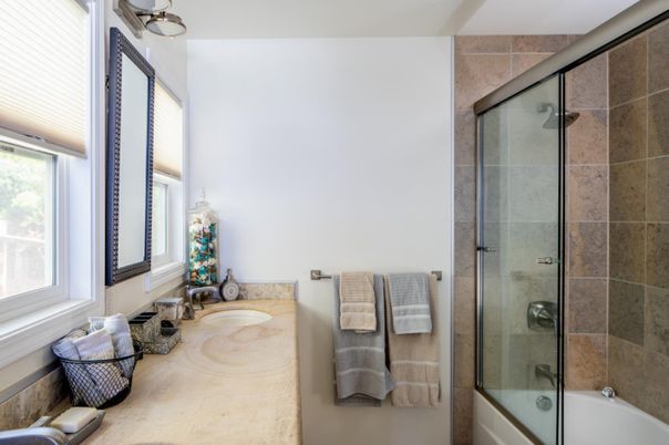 Bathroom, Glass Shower, Interior