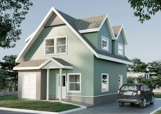 Exterior, Facade, A Frame