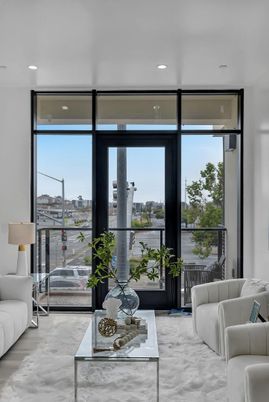 Interior, Living room, Marble, Recessed Lighting, Water