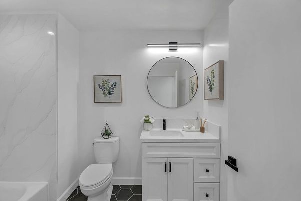 Bathroom, Interior, Marble Walls