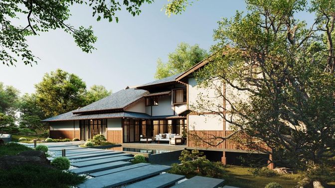 Backyard, Exterior