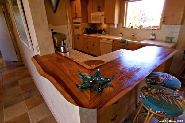Interior, Kitchen, Tile Countertops