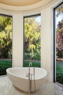Bathroom, Free Standing Baths, Interior, Marble