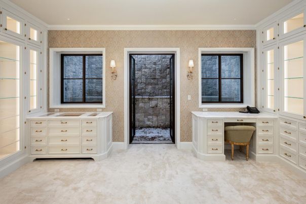 Home Office, Interior, Recessed Lighting