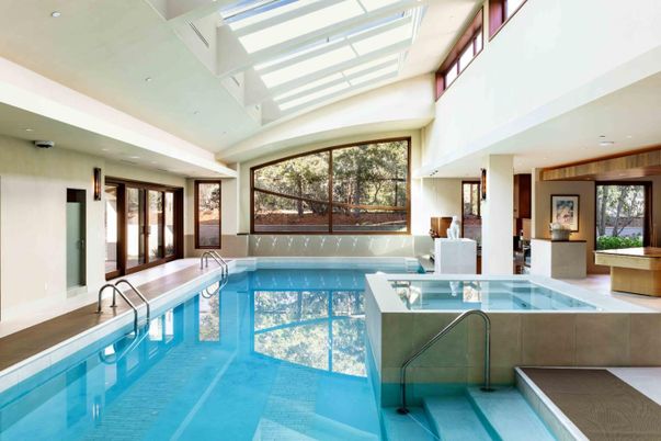 Interior, Pool, Recessed Lighting