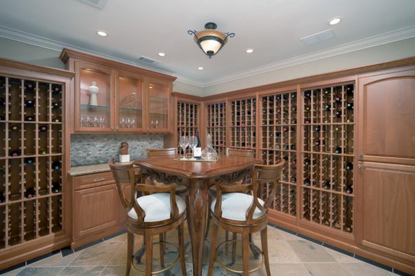 Interior, Recessed Lighting, Wine Storage