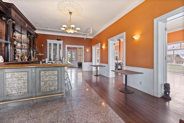 Chandelier, Interior, Wood Texture Flooring
