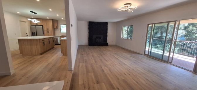 Empty room, Interior, Wood Texture Flooring