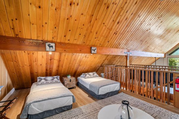 Bedroom, Interior, Wooden Beams, Wooden Ceilings, Wood Texture Flooring, Wooden Walls
