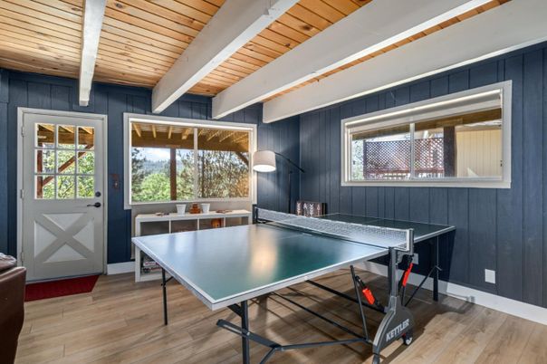 Game Room, Interior, Wooden Ceilings, Wood Texture Flooring