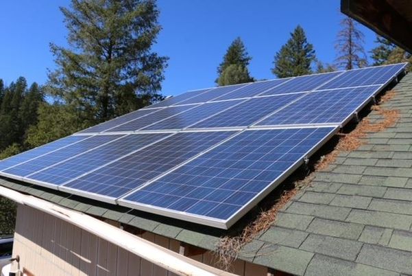 Exterior, Solar Panels