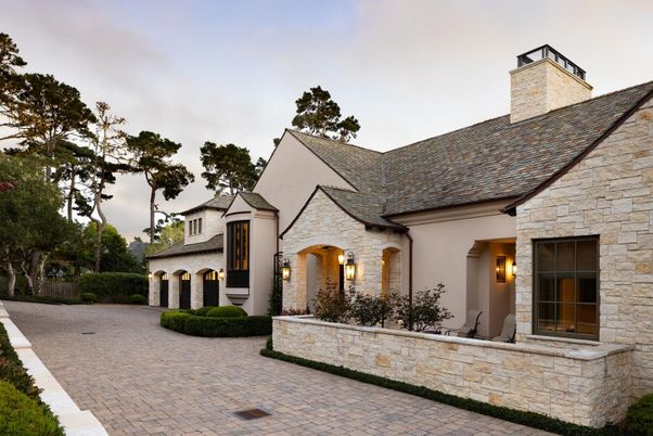Exterior, Facade, French Provincial