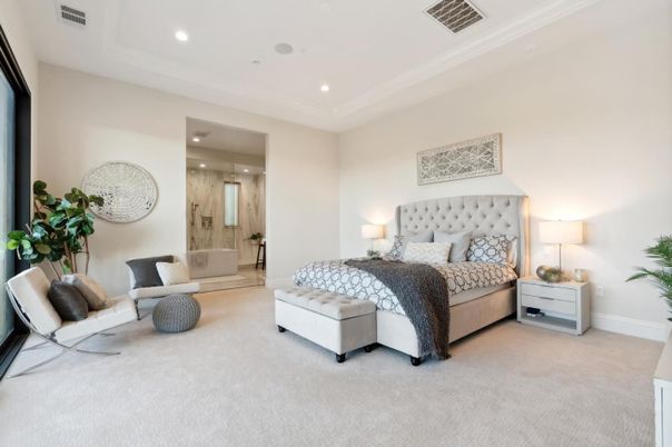 Bathroom, Bedroom, Glass Shower, Interior, Recessed Lighting