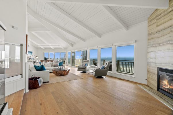 Fireplace, Interior, Living room, Water, Wood Texture Flooring