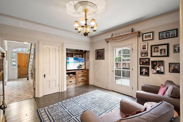Chandelier, Interior, Living room, Wood Texture Flooring