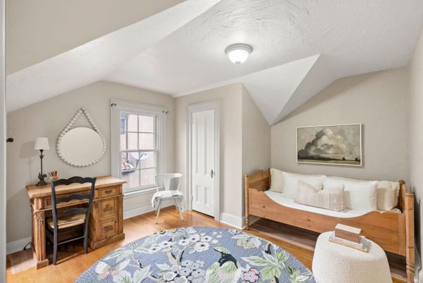 Bedroom, Home Office, Interior, Wood Texture Flooring