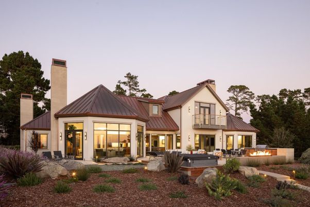 Backyard, Exterior, Facade, Farmhouse