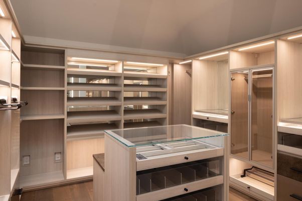 Interior, Walk-in Closets, Wood Texture Flooring