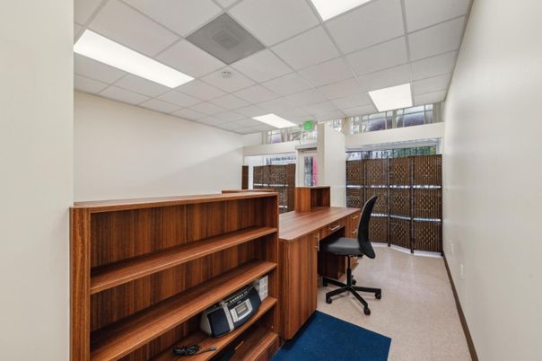 Home Office, Interior, Recessed Lighting