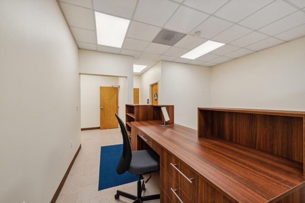 Home Office, Interior, Recessed Lighting