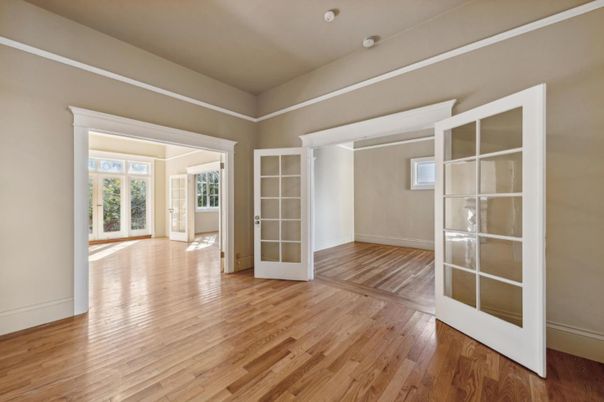 Empty room, Interior, Wood Texture Flooring
