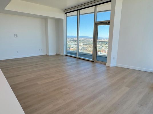 Empty room, Interior, Wood Texture Flooring