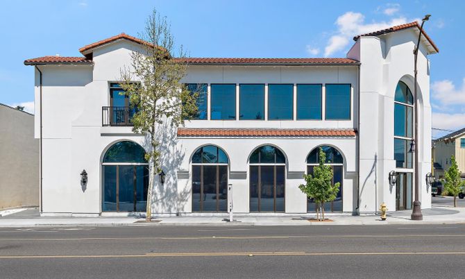 Exterior, Facade, Spanish Mediterranean